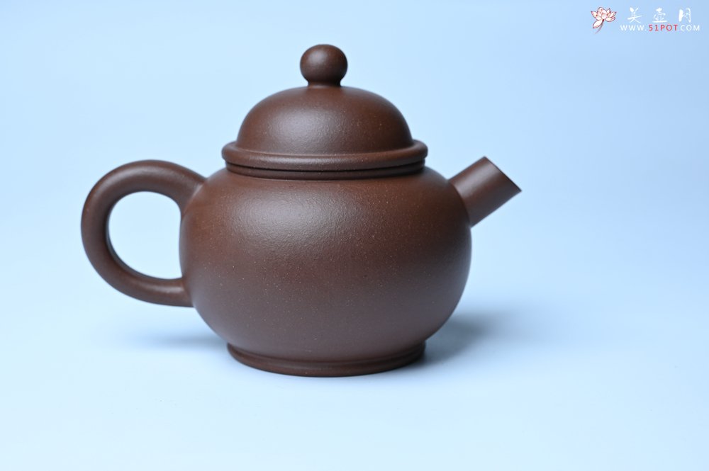 紫砂壶图片：美壶特惠 精致黑星红拼紫泥（家藏限量）大炮巨轮壶 球孔出水爽利 茶人醉爱 - 紫砂壶信息网