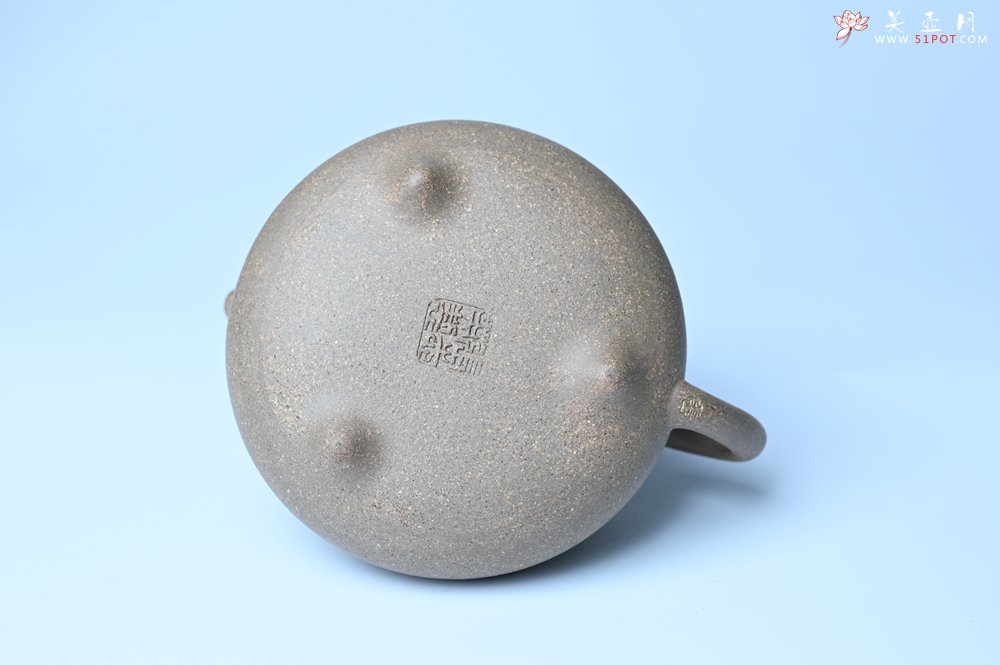 紫砂壶图片：美壶特惠 特好松花段泥精工乳瓢茶壶 茶人醉爱 - 紫砂壶信息网