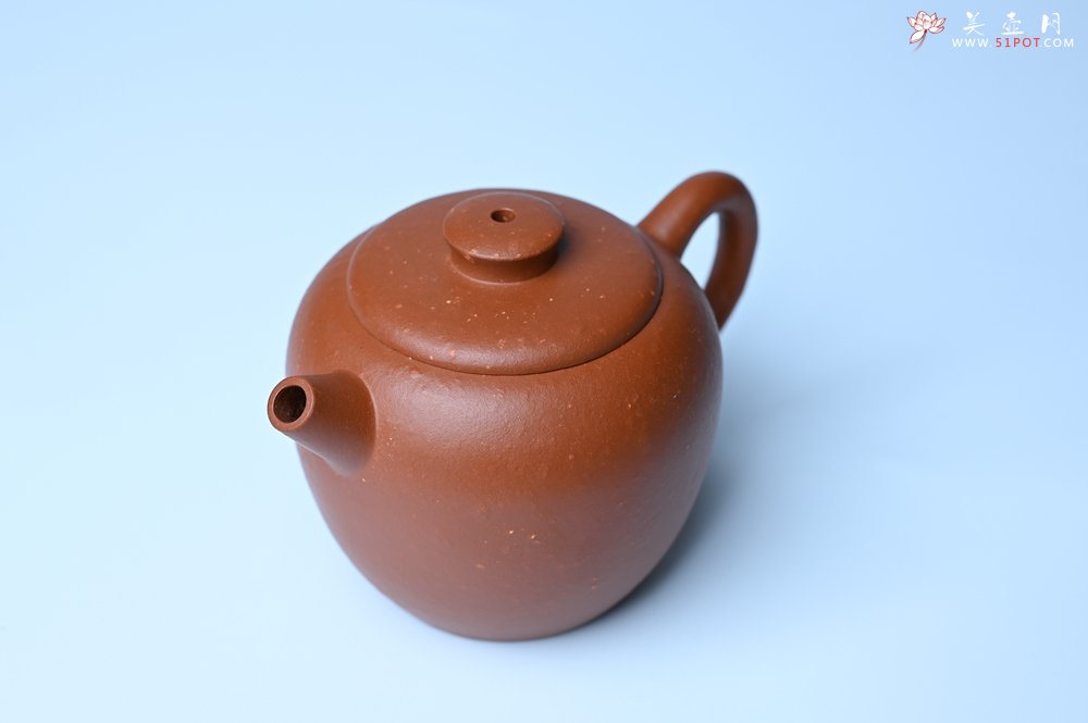 紫砂壶图片：美壶特惠 精品粗砂红泥巨轮壶 茶人醉爱 - 紫砂壶信息网