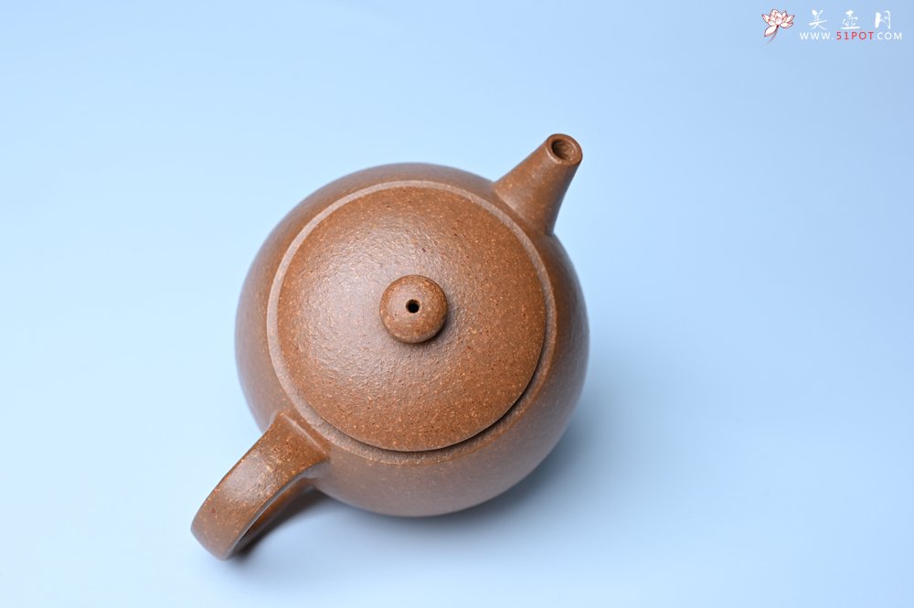 紫砂壶图片：美壶特惠 特好黄降坡泥巨轮珠紫砂壶 茶人醉爱 - 紫砂壶信息网