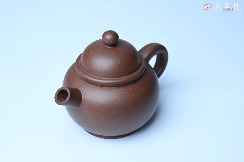 紫砂壶图片：美壶特惠 精致黑星红拼紫泥（家藏限量）大炮巨轮壶 球孔出水爽利 茶人醉爱 - 紫砂壶信息网