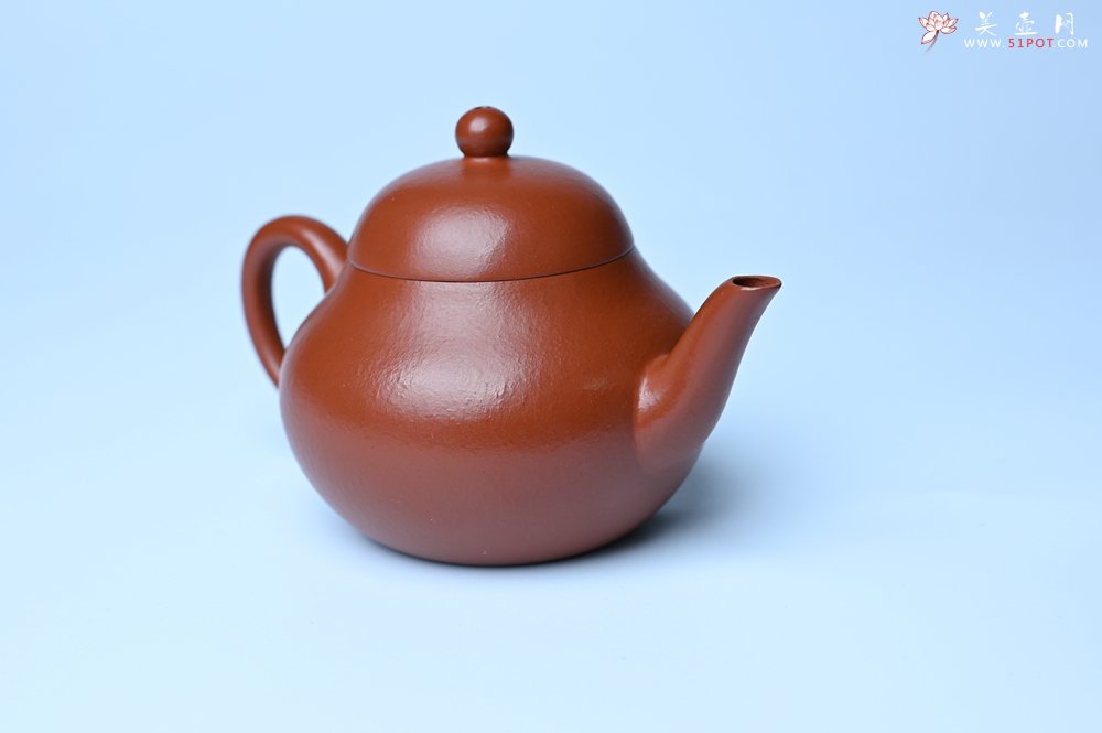 紫砂壶图片：美壶特惠 优质朱泥梨形壶 蝶恋花 茶人醉爱 - 紫砂壶信息网