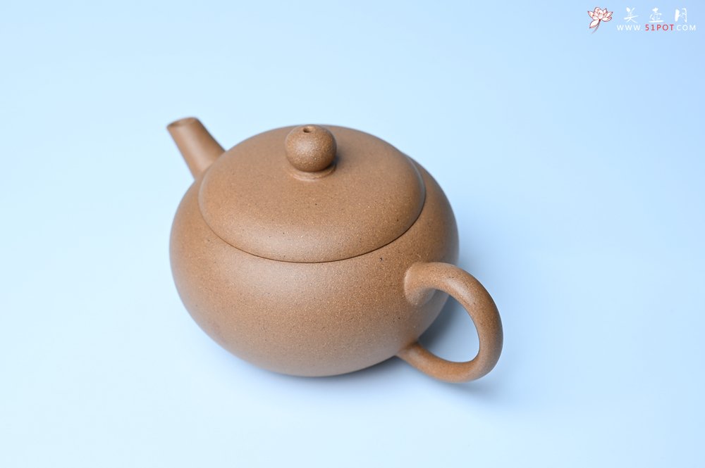 紫砂壶图片：美壶特惠 特好老段泥圆珠壶 - 紫砂壶信息网