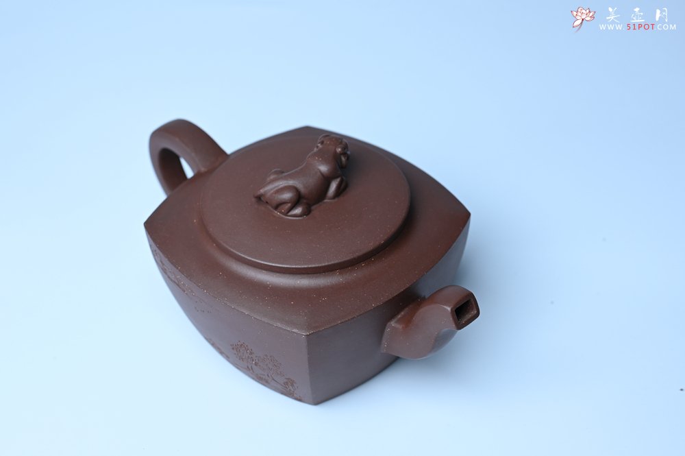 紫砂壶图片：美壶年底特惠 精工卧虎藏龙壶 难度大 茶人醉爱 - 紫砂壶信息网