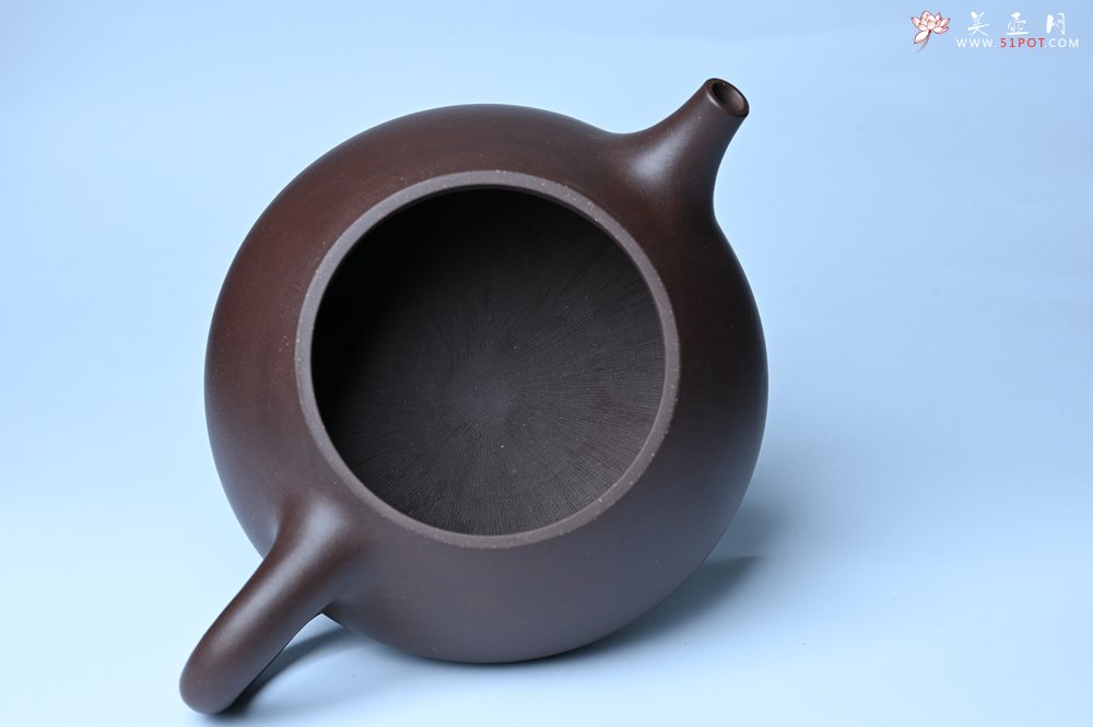 紫砂壶图片：美壶特惠 精致特好紫泥大满瓢 难度大 足足做了一个多星期 - 紫砂壶信息网