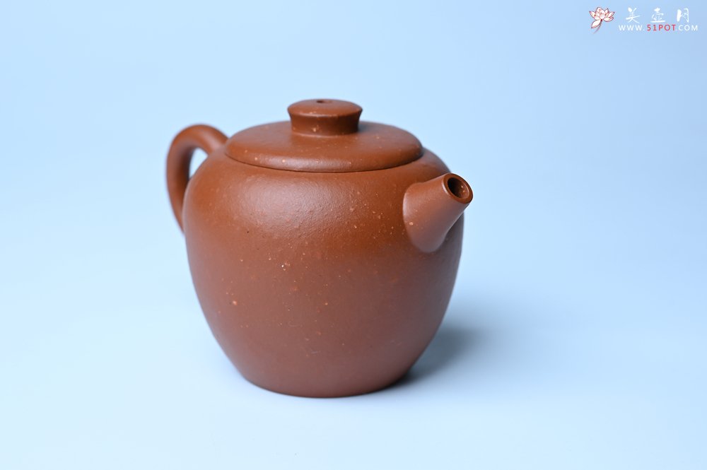 紫砂壶图片：美壶特惠 精品粗砂红泥巨轮壶 茶人醉爱 - 紫砂壶信息网