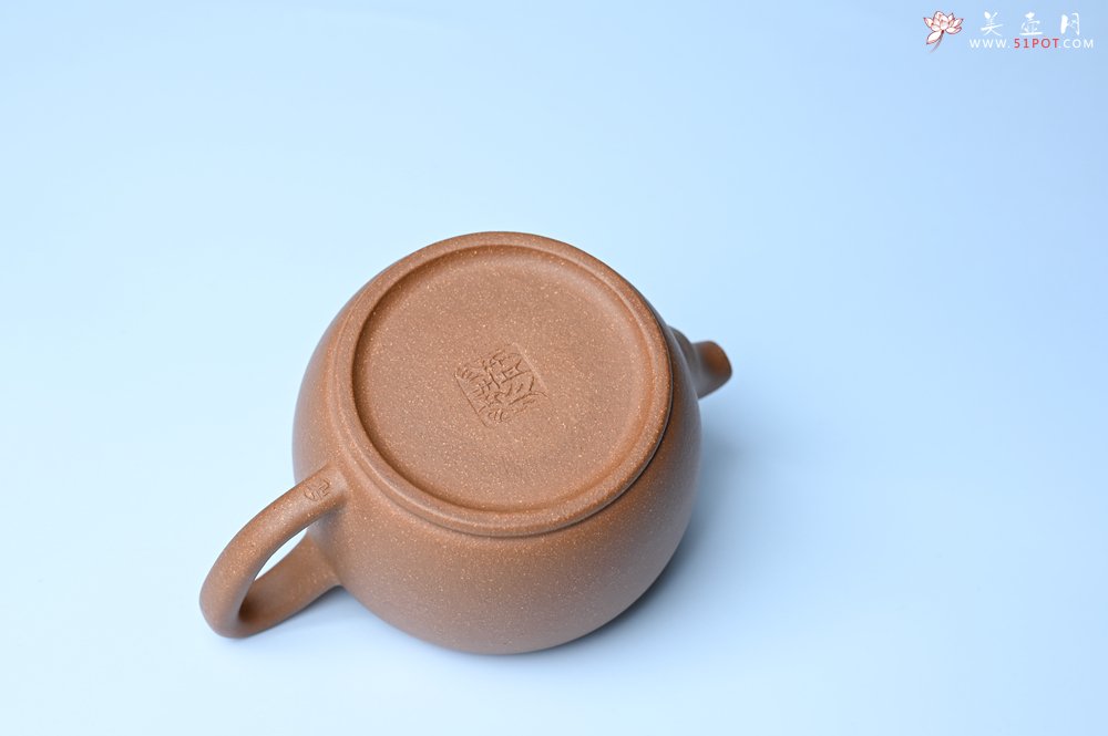 紫砂壶图片：美壶特惠 精致黄降坡泥汉瓦壶 茶人醉爱 - 紫砂壶信息网