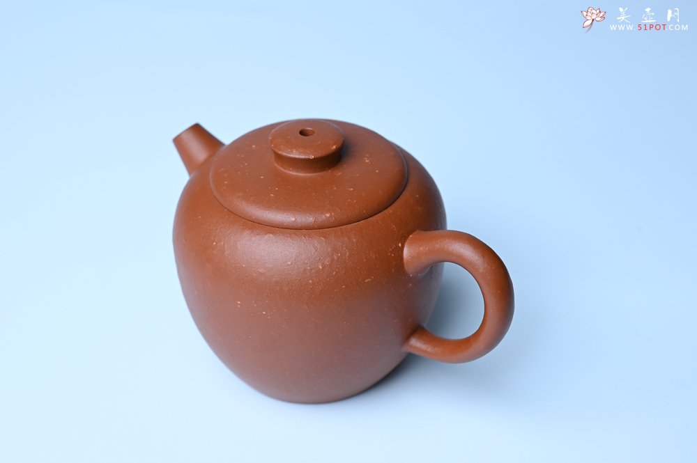 紫砂壶图片：美壶特惠 精品粗砂红泥巨轮壶 茶人醉爱 - 紫砂壶信息网