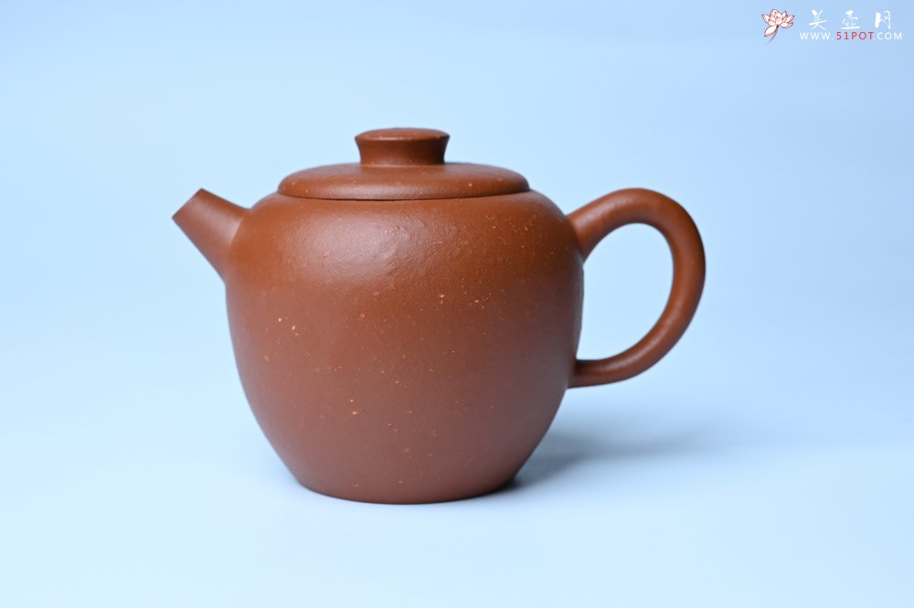 紫砂壶图片：美壶特惠 精品粗砂红泥巨轮壶 茶人醉爱 - 紫砂壶信息网
