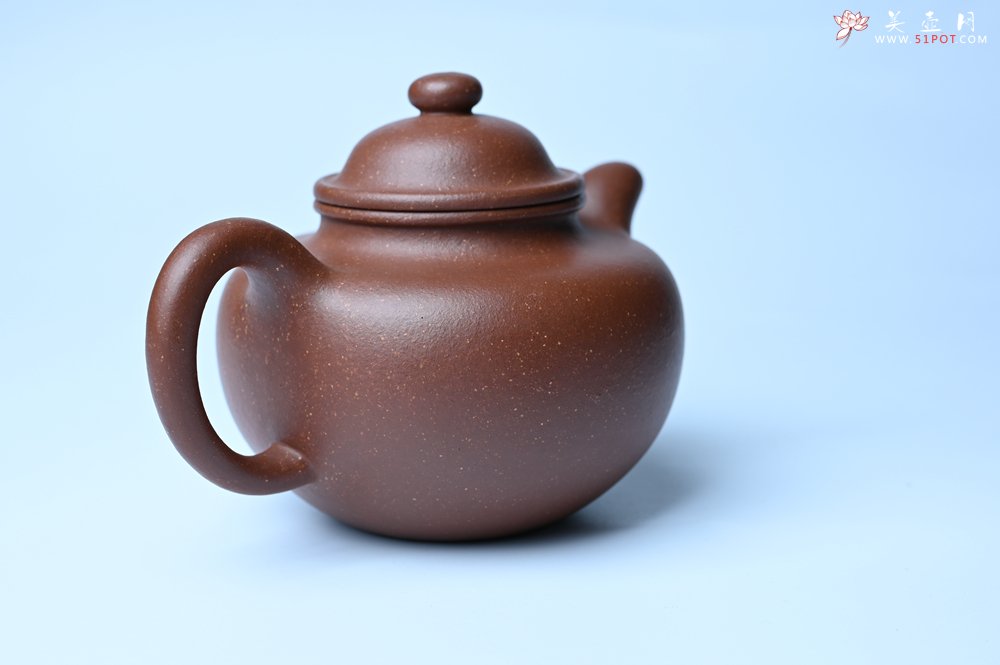 紫砂壶图片：美壶特惠 精致降坡泥大亨掇只壶 茶人醉爱 - 紫砂壶信息网
