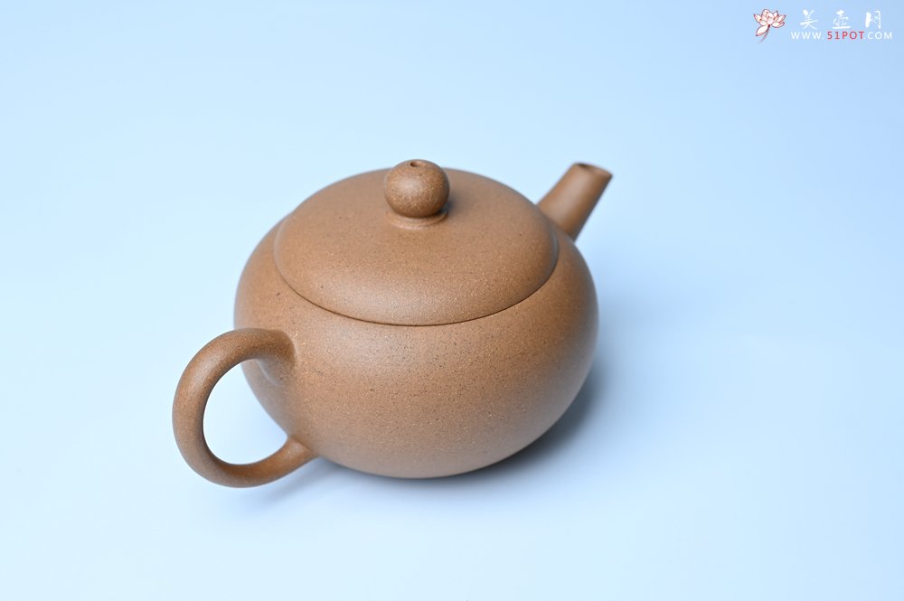 紫砂壶图片：美壶特惠 特好老段泥圆珠壶 - 紫砂壶信息网
