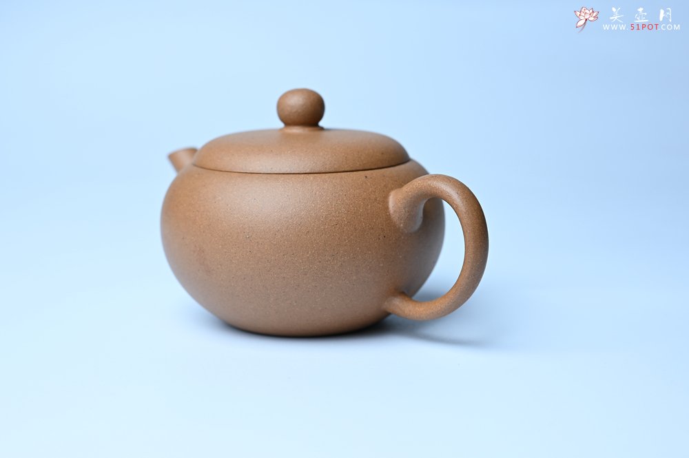 紫砂壶图片：美壶特惠 特好老段泥圆珠壶 - 紫砂壶信息网