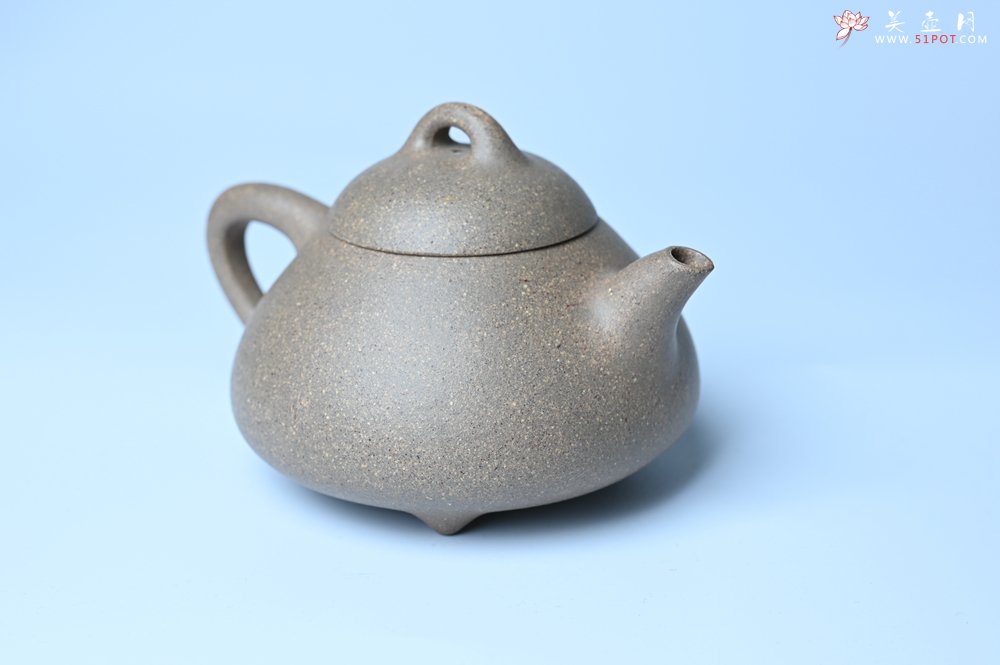 紫砂壶图片：美壶特惠 特好松花段泥精工乳瓢茶壶 茶人醉爱 - 紫砂壶信息网