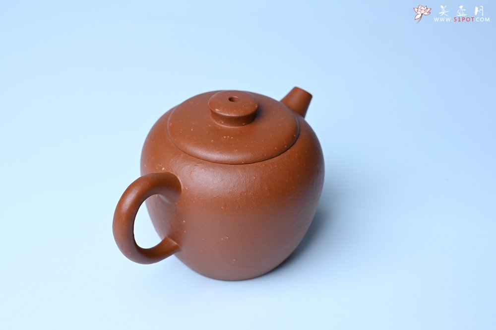 紫砂壶图片：美壶特惠 精品粗砂红泥巨轮壶 茶人醉爱 - 紫砂壶信息网