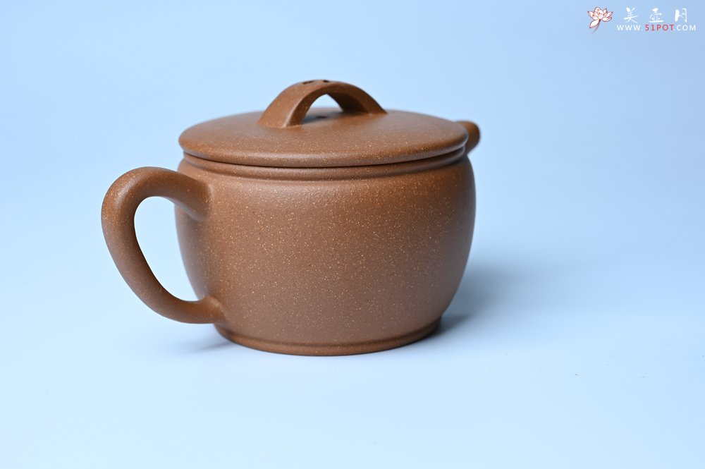 紫砂壶图片：美壶特惠 精致黄降坡泥汉瓦壶 茶人醉爱 - 紫砂壶信息网