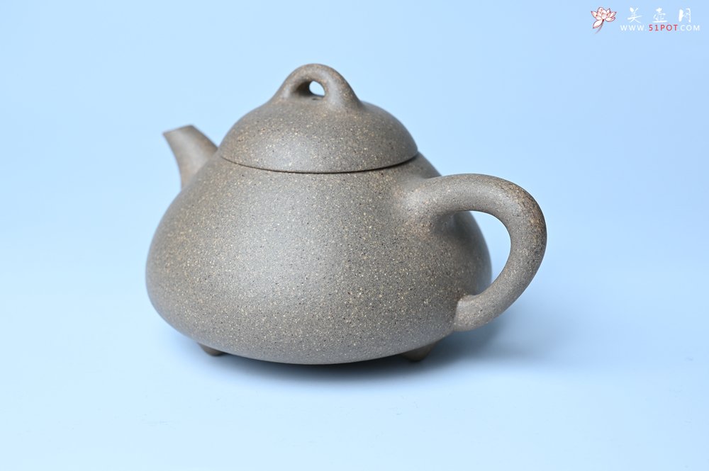 紫砂壶图片：美壶特惠 特好松花段泥精工乳瓢茶壶 茶人醉爱 - 紫砂壶信息网