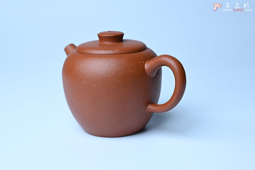 紫砂壶图片：美壶特惠 精品粗砂红泥巨轮壶 茶人醉爱 - 紫砂壶信息网