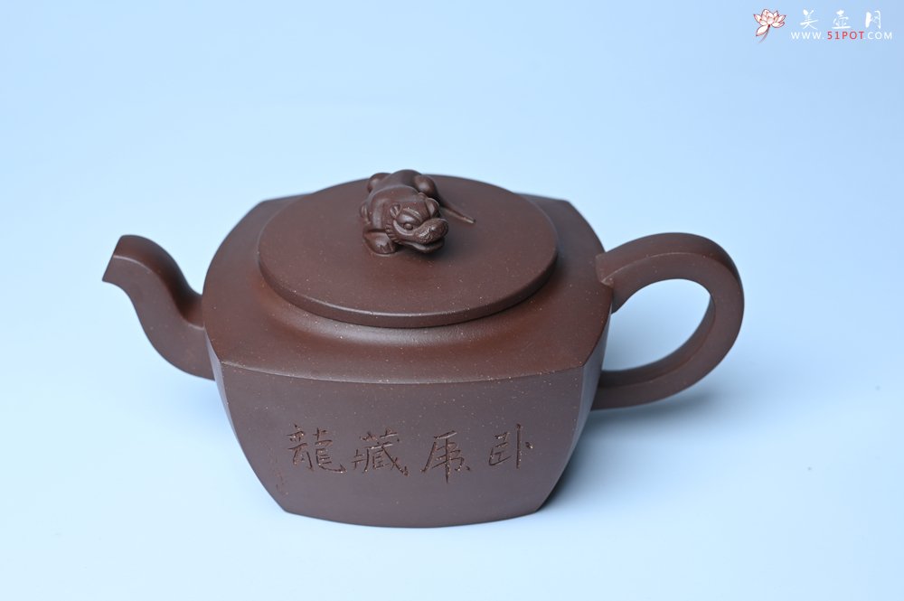 紫砂壶图片：美壶年底特惠 精工卧虎藏龙壶 难度大 茶人醉爱 - 紫砂壶信息网