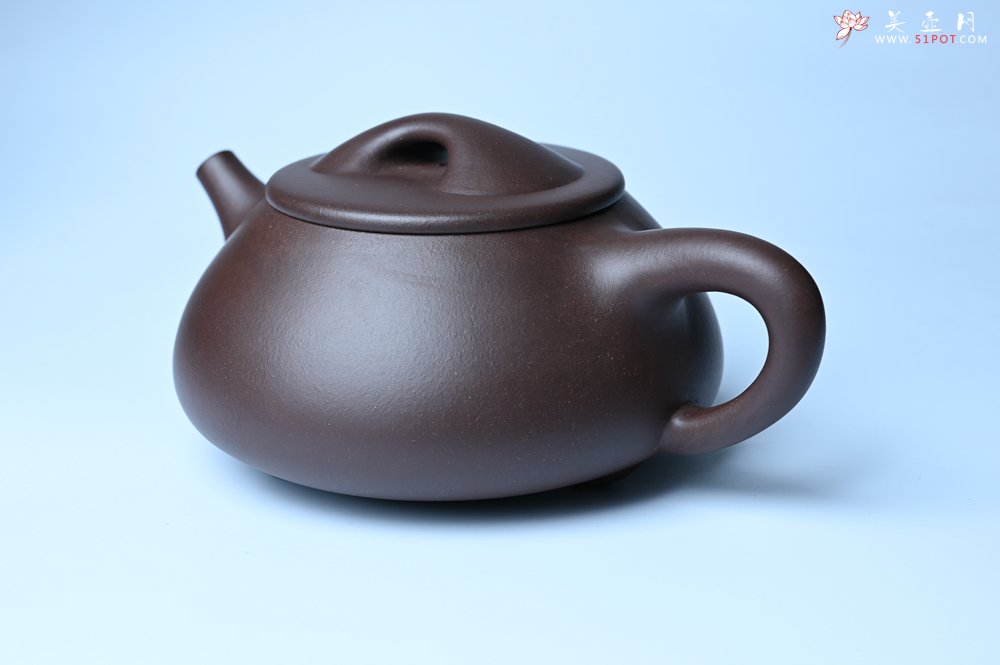 紫砂壶图片：美壶特惠 精致特好紫泥大满瓢 难度大 足足做了一个多星期 - 紫砂壶信息网