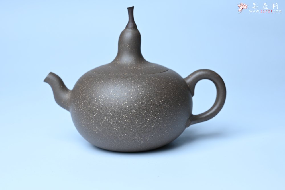 紫砂壶图片：美壶特惠 精致青段大肚茄子壶 茶人醉爱 - 紫砂壶信息网