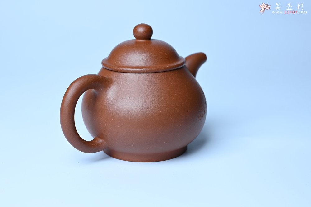 紫砂壶图片：美壶特惠 王老师 全手工红降坡泥潘壶 国助工 易轩 范小君徒杨志超老师刻绘 装饰小富贵特文气 - 紫砂壶信息网