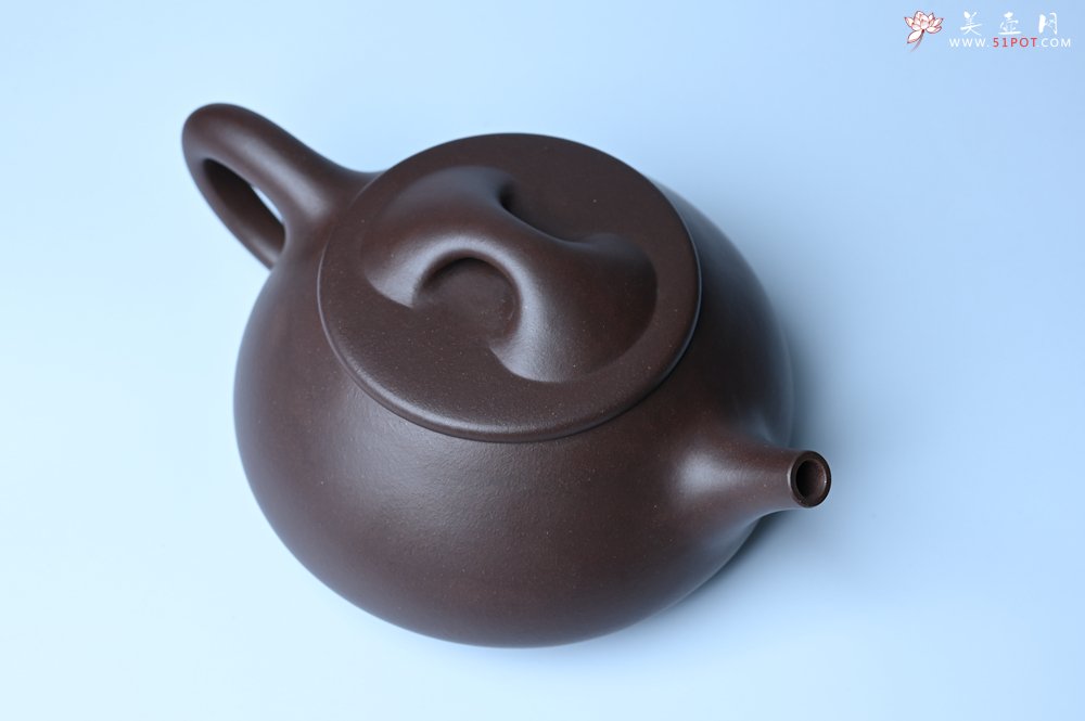 紫砂壶图片：美壶特惠 精致特好紫泥大满瓢 难度大 足足做了一个多星期 - 紫砂壶信息网