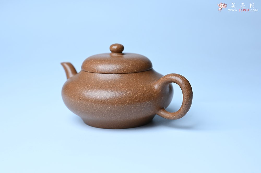 紫砂壶图片：美壶特惠 特好老段泥精致合欢壶 茶人醉爱 - 紫砂壶信息网