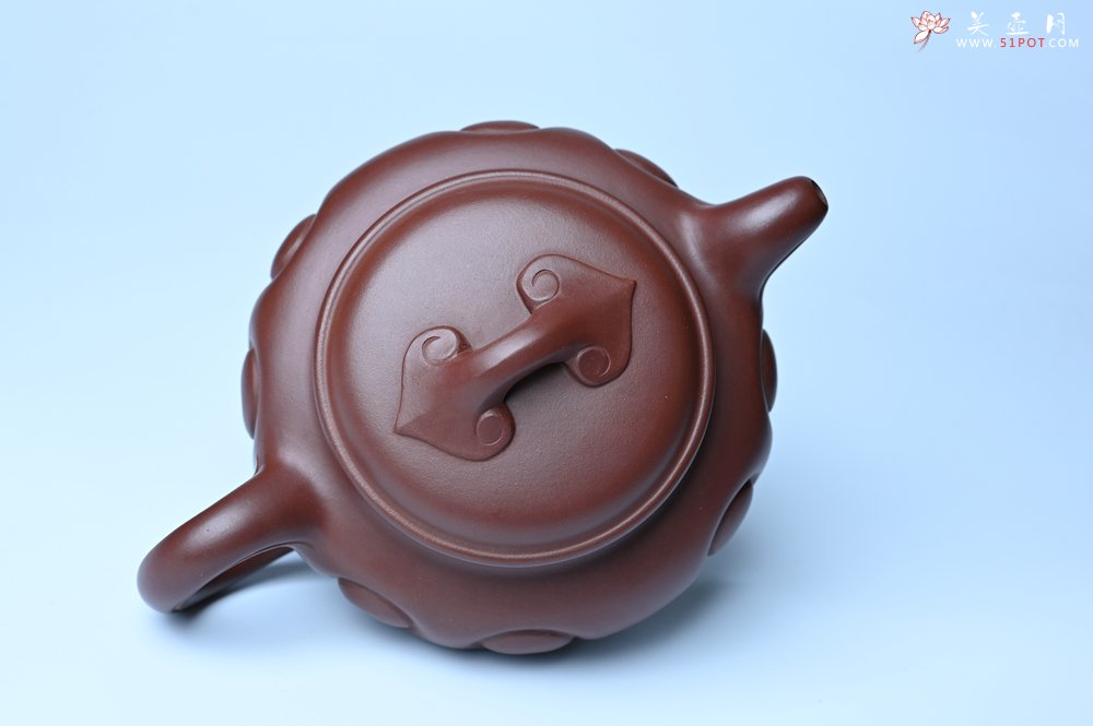 紫砂壶图片：美壶特惠 精致紫泥仿古如意壶 茶人醉爱 - 紫砂壶信息网