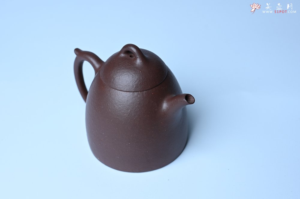 紫砂壶图片：美壶特惠 特好手磨料老紫泥秦权 茶人醉爱 - 紫砂壶信息网