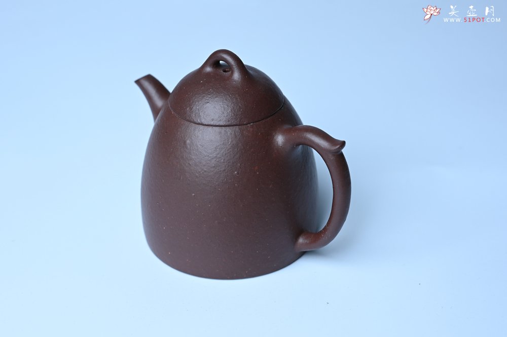 紫砂壶图片：美壶特惠 特好手磨料老紫泥秦权 茶人醉爱 - 紫砂壶信息网