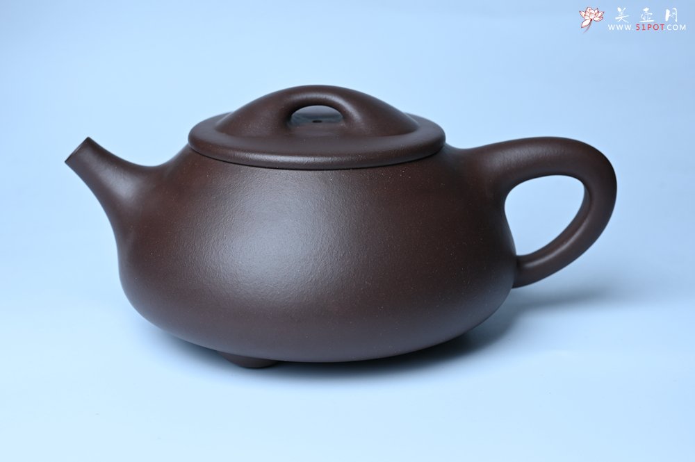 紫砂壶图片：美壶特惠 精致特好紫泥大满瓢 难度大 足足做了一个多星期 - 紫砂壶信息网