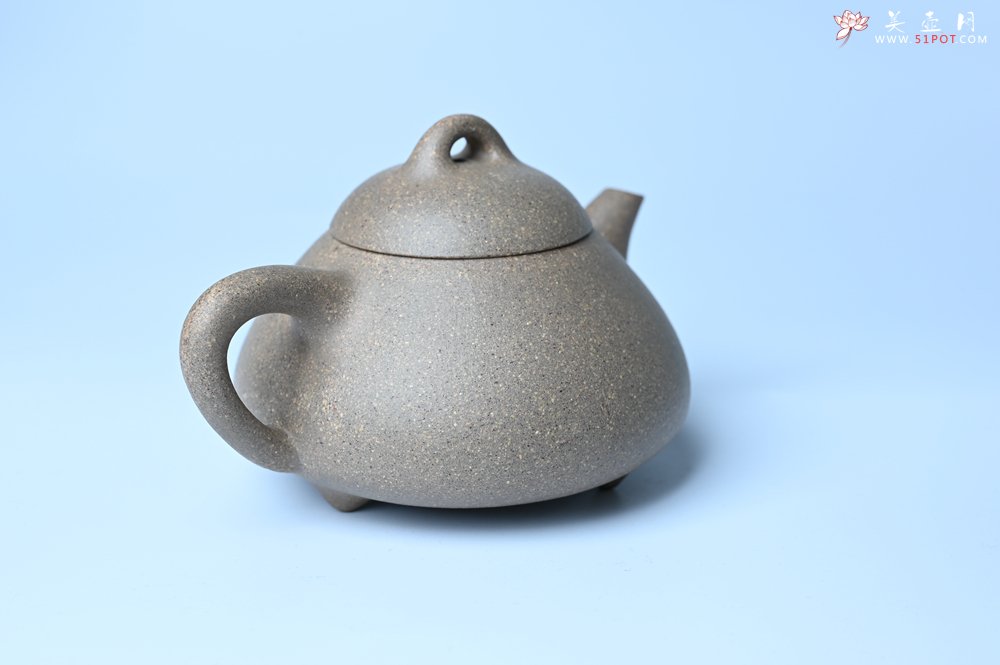 紫砂壶图片：美壶特惠 特好松花段泥精工乳瓢茶壶 茶人醉爱 - 紫砂壶信息网