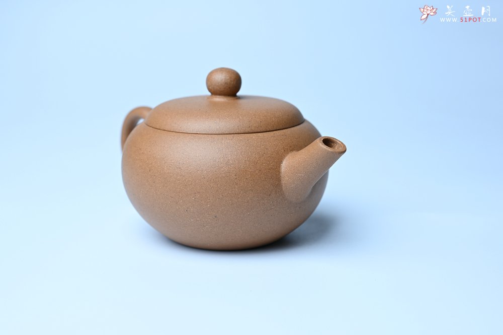 紫砂壶图片：美壶特惠 特好老段泥圆珠壶 - 紫砂壶信息网