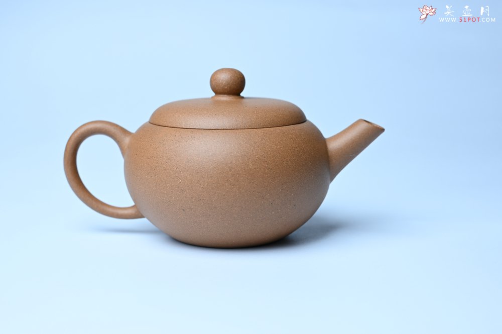 紫砂壶图片：美壶特惠 特好老段泥圆珠壶 - 紫砂壶信息网