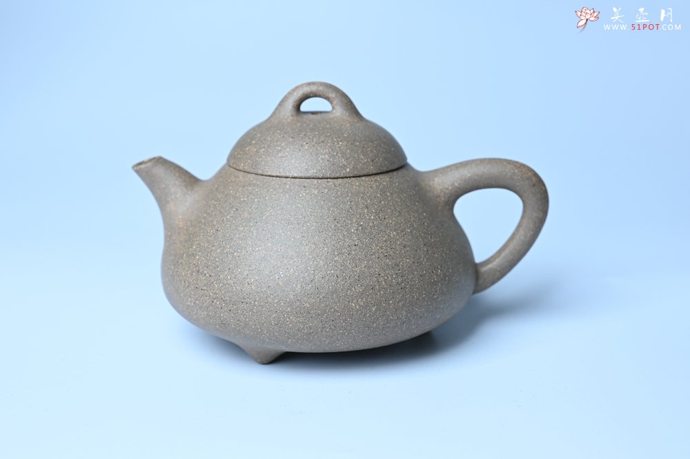 紫砂壶图片：美壶特惠 特好松花段泥精工乳瓢茶壶 茶人醉爱 - 紫砂壶信息网