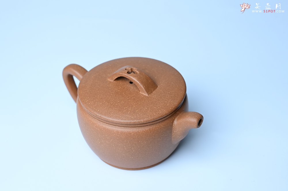 紫砂壶图片：美壶特惠 精致黄降坡泥汉瓦壶 茶人醉爱 - 紫砂壶信息网