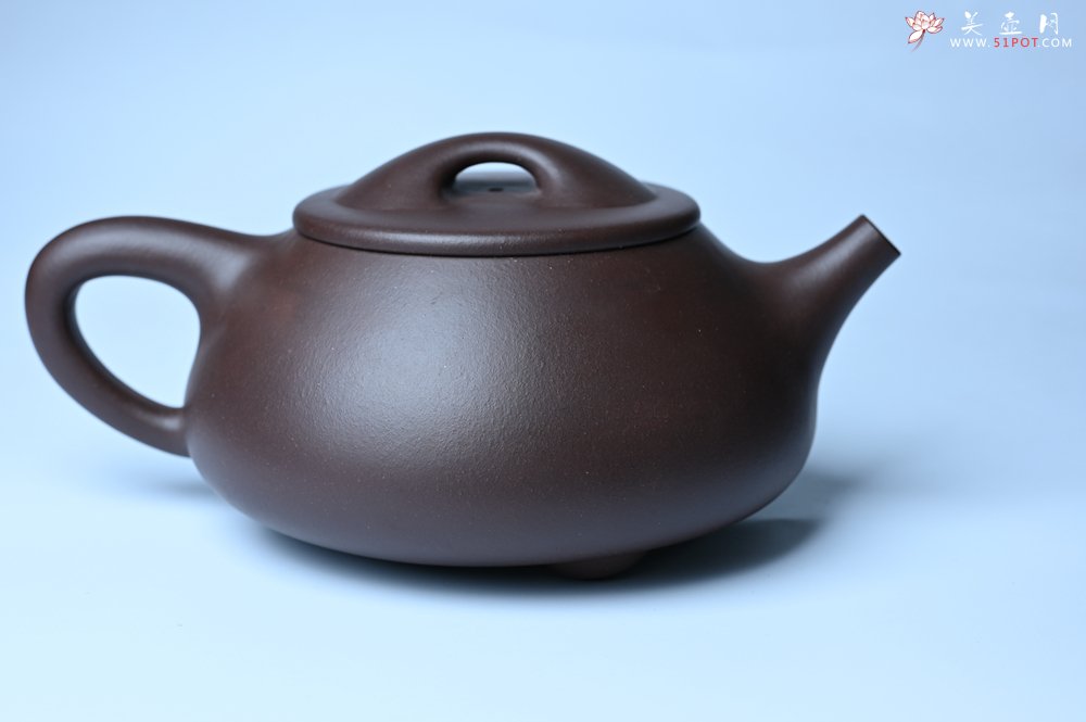 紫砂壶图片：美壶特惠 精致特好紫泥大满瓢 难度大 足足做了一个多星期 - 紫砂壶信息网