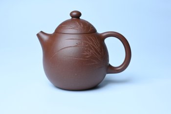 美壶特惠 特好底槽青龙蛋壶 装饰兰草特文气 - 紫砂壶信息网