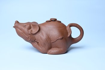 美壶特惠 优质降坡泥鼠你有钱壶壶 茶人醉爱 - 紫砂壶信息网