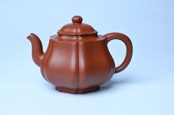 美壶特惠 老朱泥高菱壶 茶人醉爱 - 紫砂壶信息网