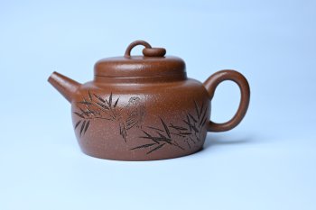 美壶特惠 养过油润降坡泥圈钮德中壶 茶人醉爱 - 紫砂壶信息网