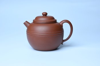 美壶特惠 精致老清水泥腰线巨轮壶 茶人醉爱 - 紫砂壶信息网