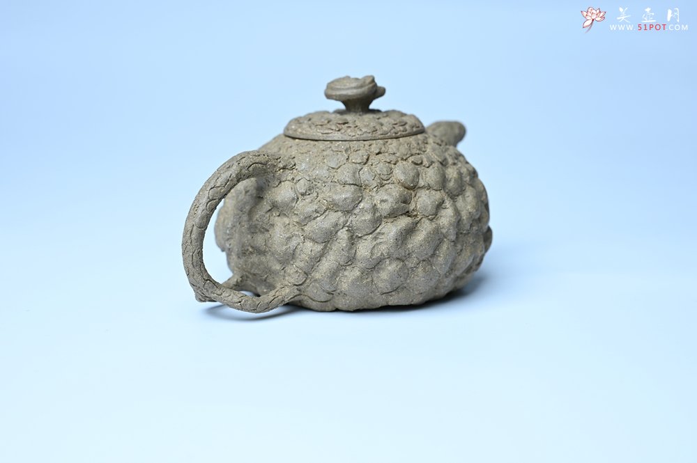 紫砂壶图片：美壶特惠 全手工老青段供春壶 肌理有老树瘿的感觉 灰常赞 - 紫砂壶信息网