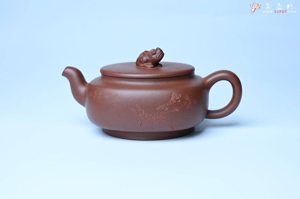 紫砂壶图片：美壶特惠 精致优质紫泥祥瑞壶 难度大 茶人醉爱 - 紫砂壶信息网