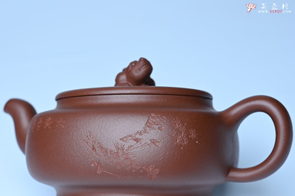 紫砂壶图片：美壶特惠 精致优质紫泥祥瑞壶 难度大 茶人醉爱 - 紫砂壶信息网