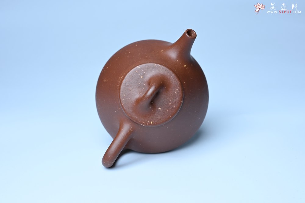 紫砂壶图片：美壶特惠 精致特好紫玉金砂子冶石瓢 做工和泥料不输千元作品 - 紫砂壶信息网