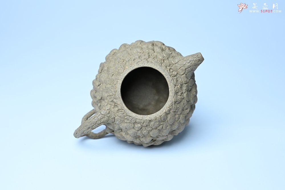 紫砂壶图片：美壶特惠 全手工老青段供春壶 肌理有老树瘿的感觉 灰常赞 - 紫砂壶信息网