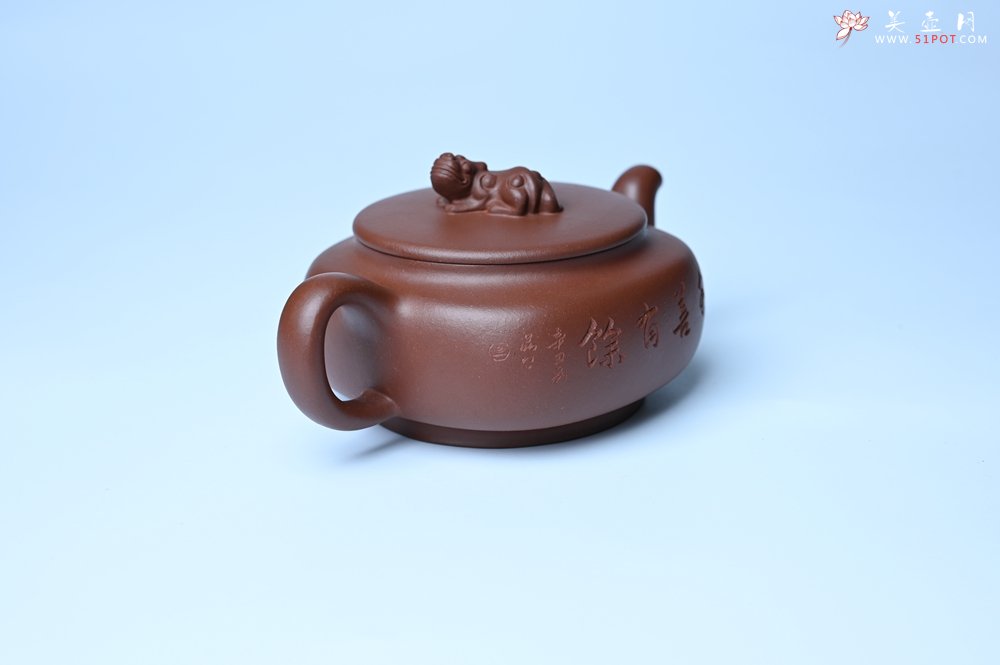 紫砂壶图片：美壶特惠 精致优质紫泥祥瑞壶 难度大 茶人醉爱 - 紫砂壶信息网