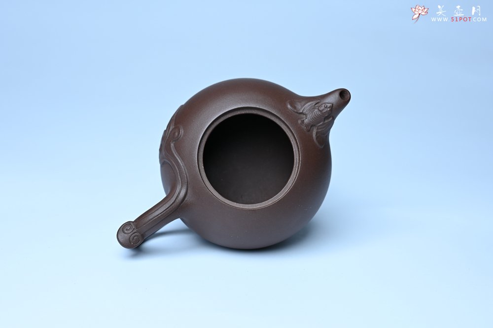 紫砂壶图片：美壶特惠 优质老紫泥福在眼前壶 茶人醉爱 - 紫砂壶信息网