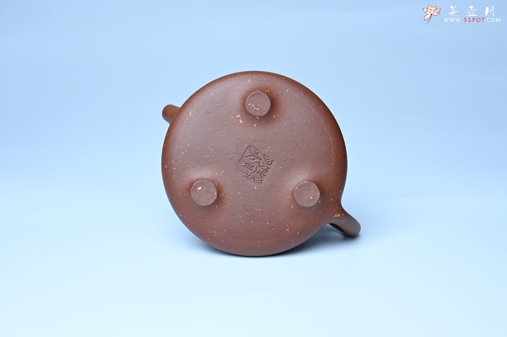紫砂壶图片：美壶特惠 精致特好紫玉金砂子冶石瓢 做工和泥料不输千元作品 - 紫砂壶信息网